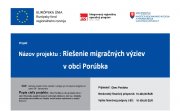 Riešenie migračných výziev - Pomoc odídencom z Ukrajiny
